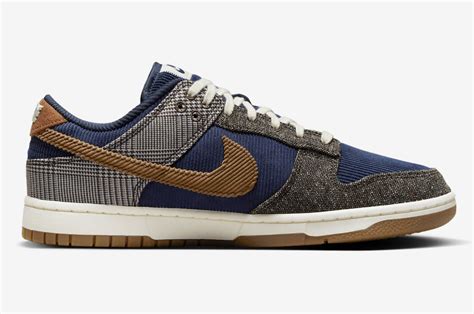 nike dunk low tweed|dunk low corduroy shoes.